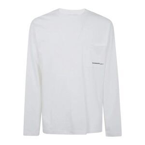 OAMC Long Sleeve Crewneck T-Shirt Women WHITE T-Shirts & Tops